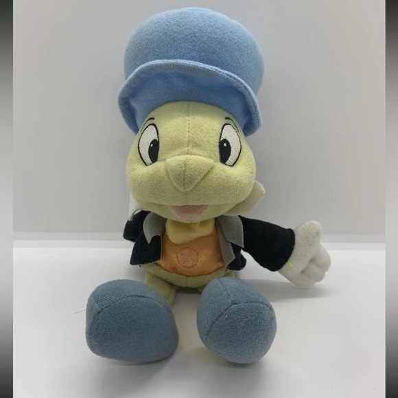 Vintage Mattel by Star Bean Disney Pinocchio Jiminy Cricket Plush Soft Toy - Picture 2 of 13